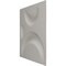 Ekena Millwork 11 7/8in. W x 11 7/8in. H Seville EnduraWall Decorative 3D Wall Panel Covers 0.98 Sq. Ft. WP12X12SEGCG - alternate 2